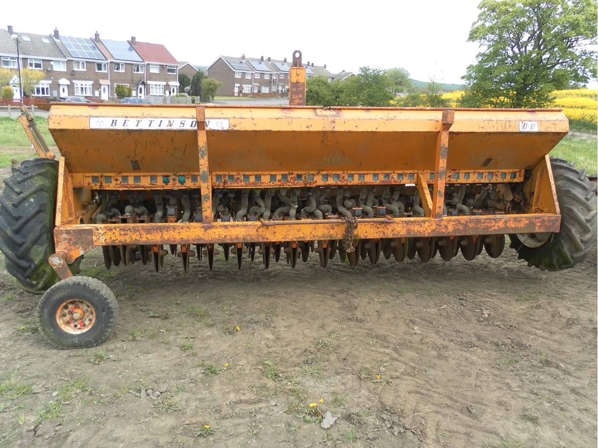 Seed Drill. Bettinson DD. Direct Drill. 4metre.